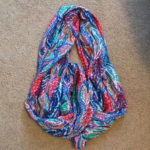 Lilly Pulitzer, infinity loop scarf